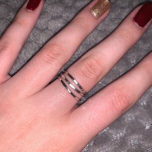James Avery stacked ring